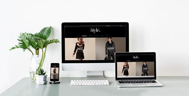Website thời trang The Style