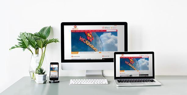 Website giới thiệu Công ty HC Global