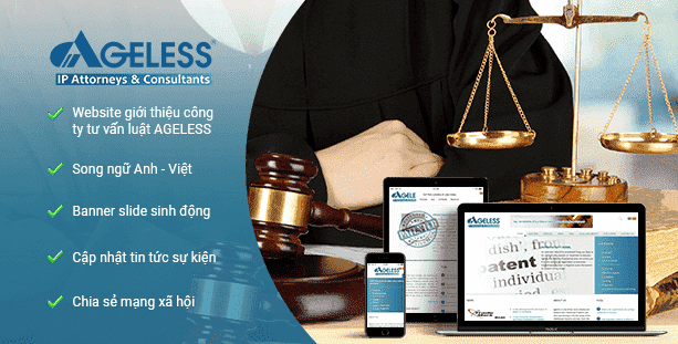 Website tư vấn luật Ageless