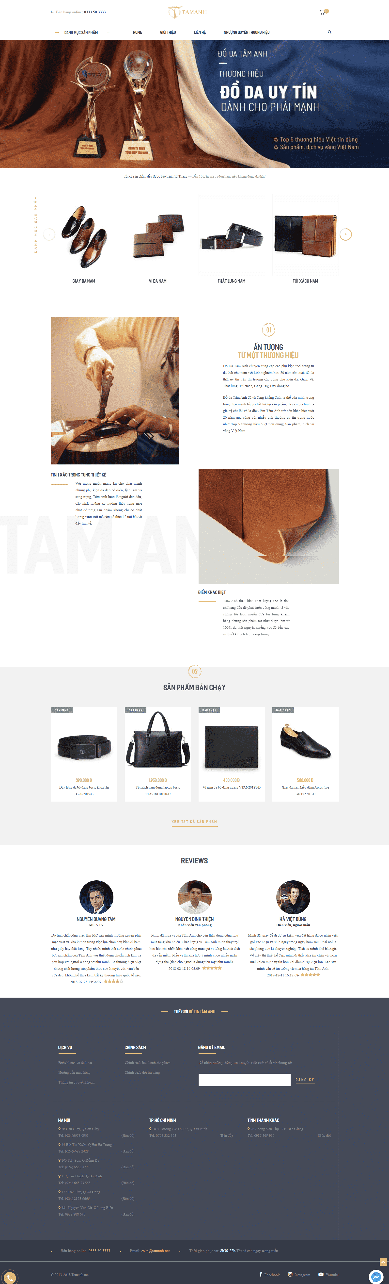 thiết kế web công ty luật cánh cam