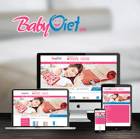 Website chăn điện Baby Việt